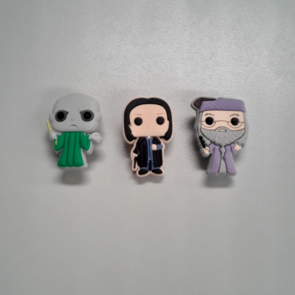 3 New Harry Potter Croc Charms Lot